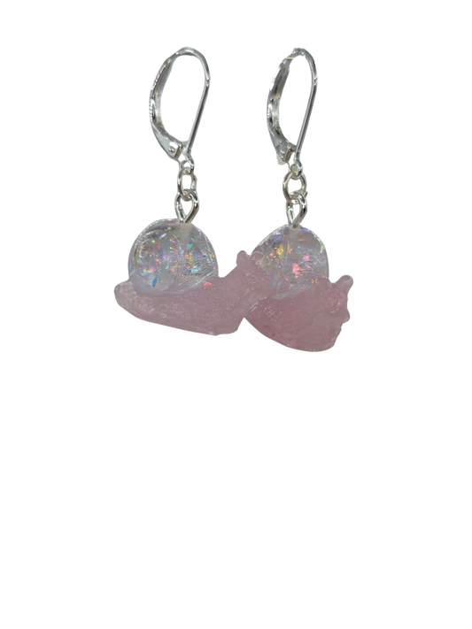 Pink Whimsy Snails
