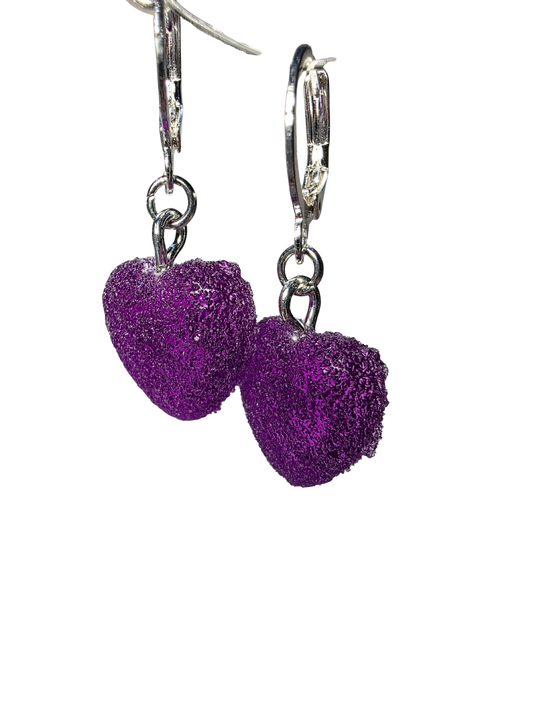 Purple Candy Heart